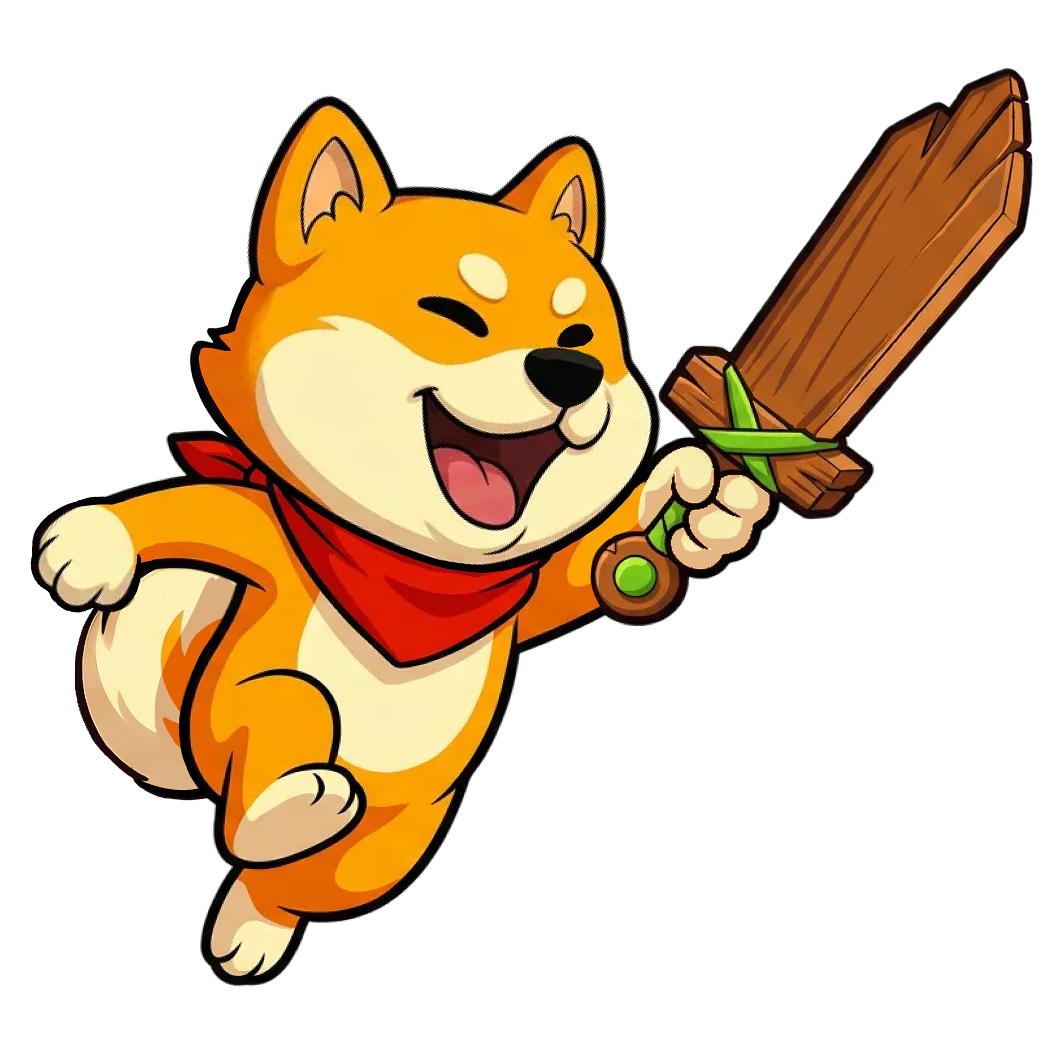 Shiba Inu hero character