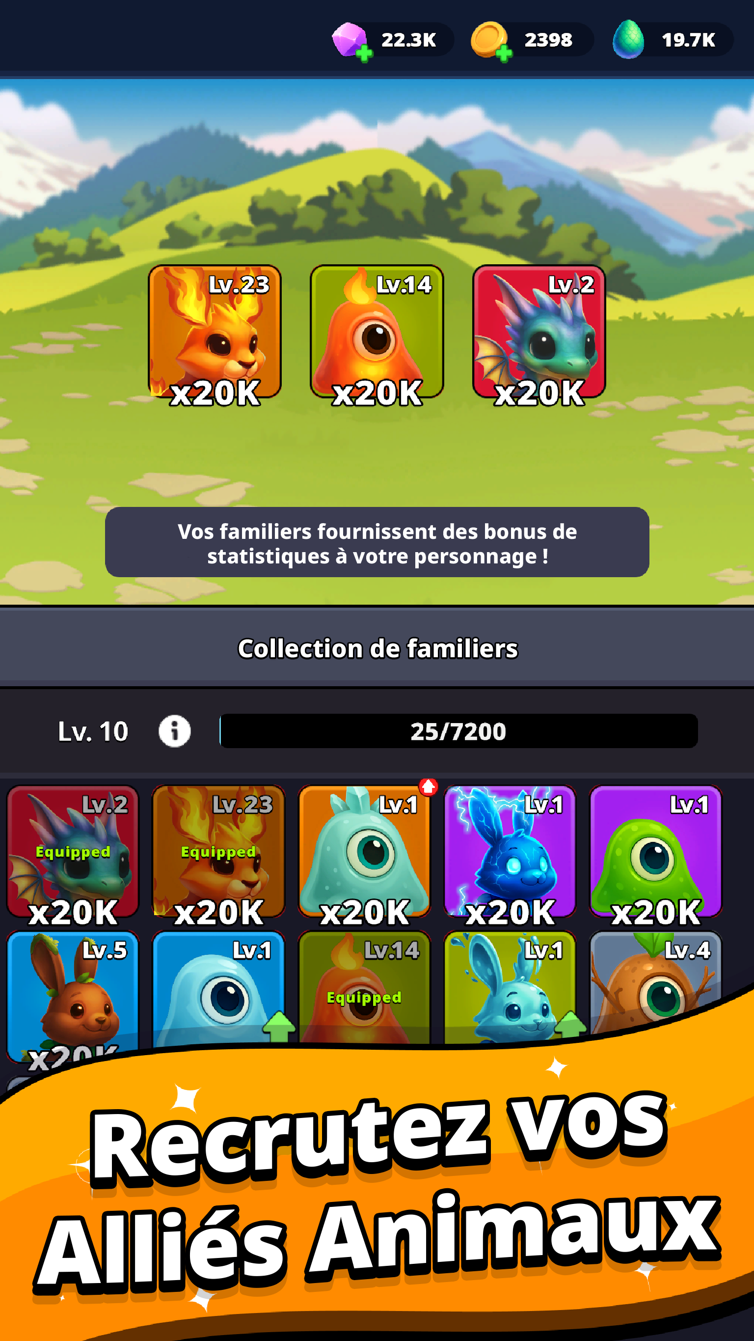 Shiba Story Go - Choix de l'histoire