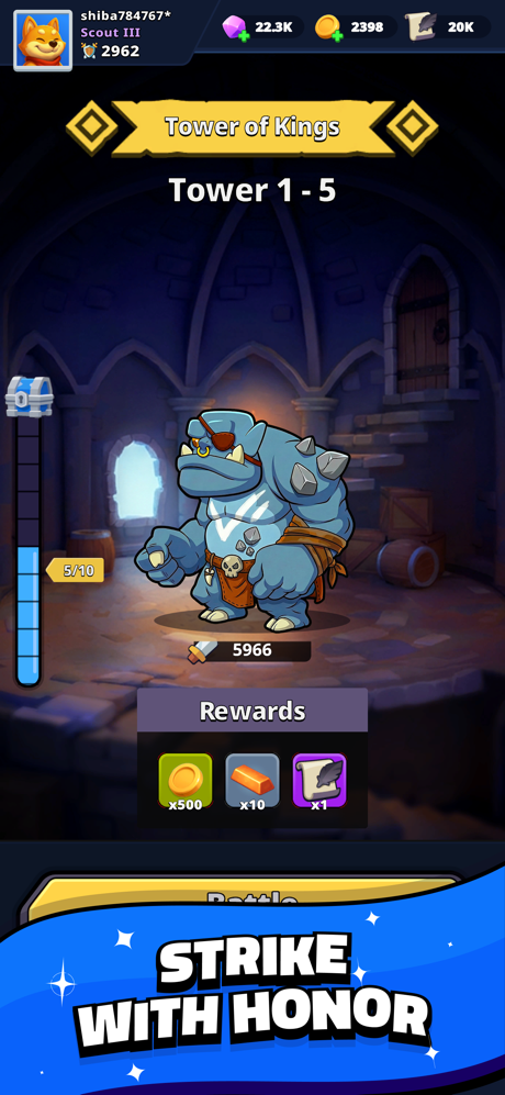 Shiba Story Go - کردار اور گیئر